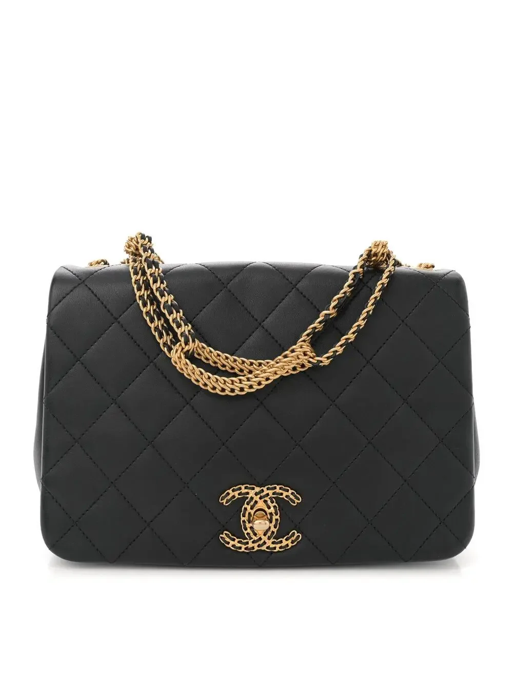 Chanel Lambskin Quilted Chain To Flap #267528C49B